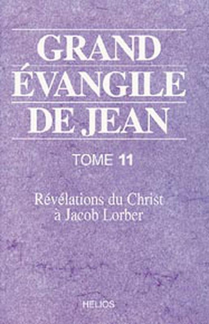 Grand évangile de Jean - Tome 11 - Léopold Engel - Hélios